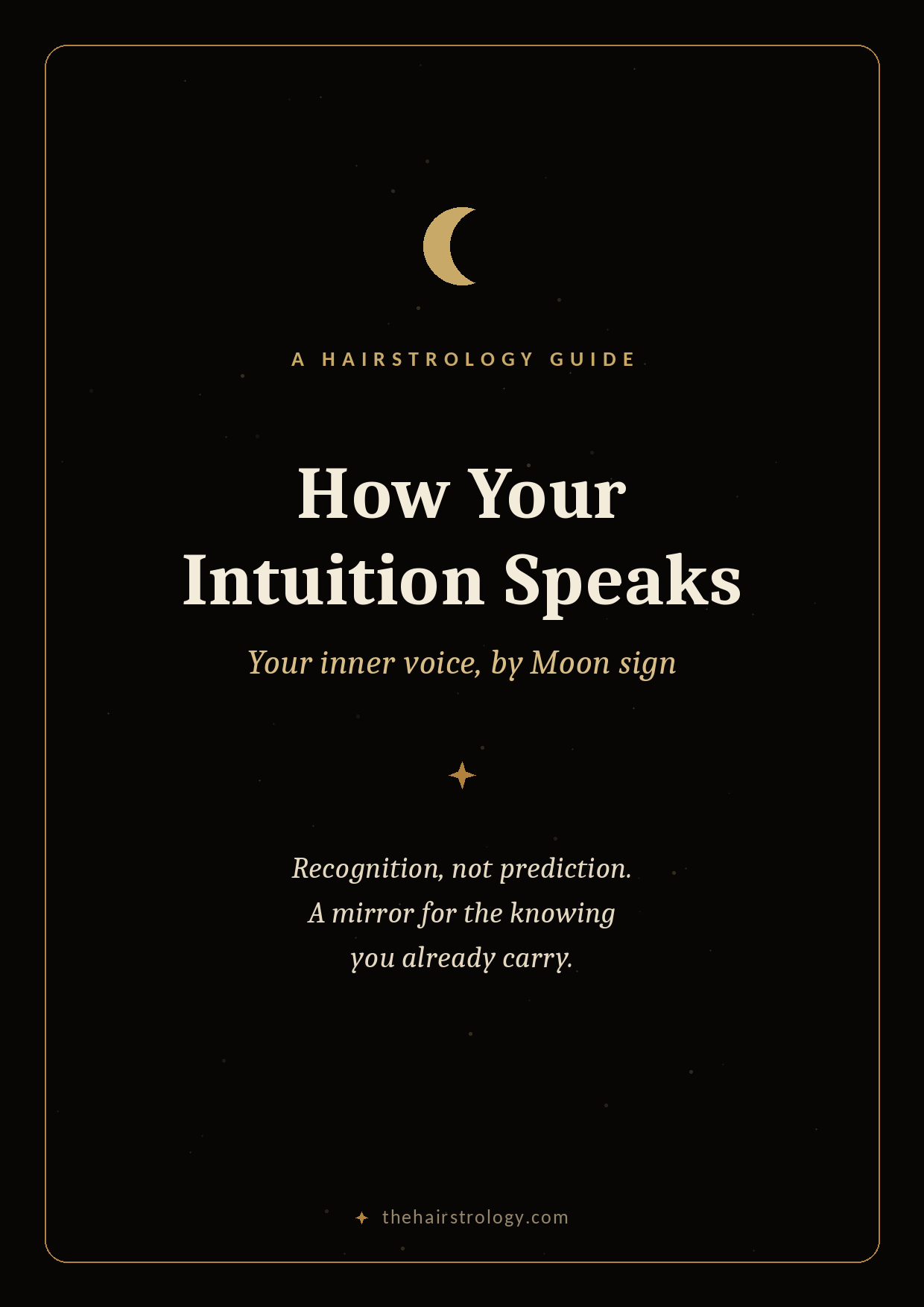 How Your Intuition Speaks — guide cover